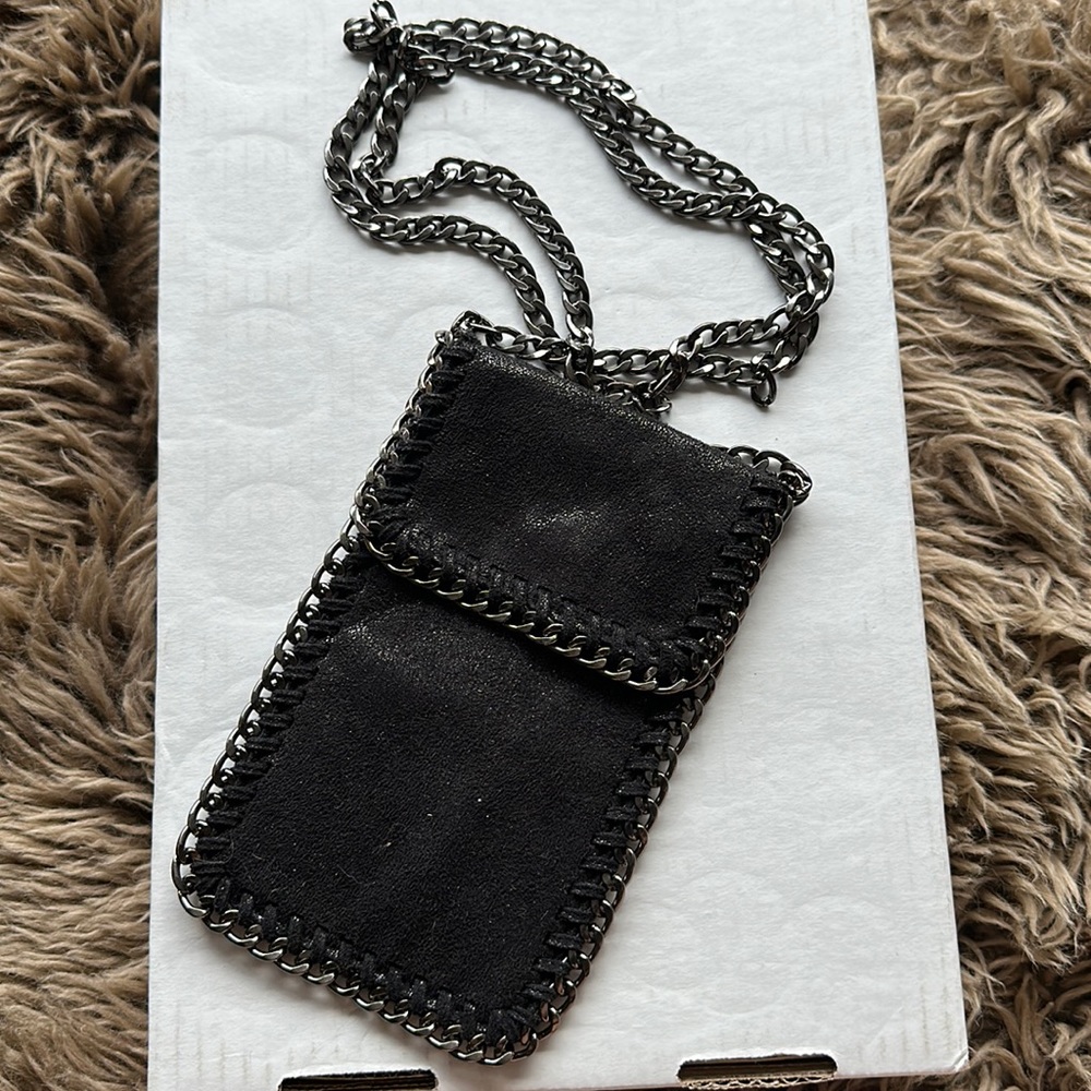 Black Satchel and Phone holder